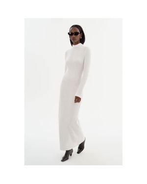Lamarque Lindsay Knit Maxi Dress - White