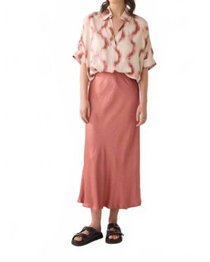 Summum Silky Touch Skirt - Red