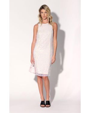 Walter Baker Noella Dress, Opalescent Beading - Natural