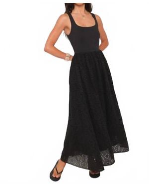 Petal & Pup Alva Midi Dress - Black