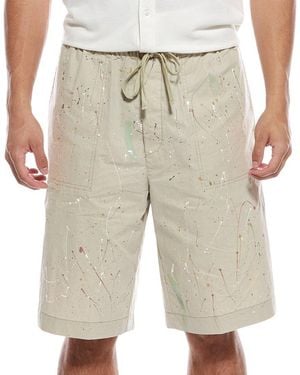 ATM Splatter Painted Short - Gray