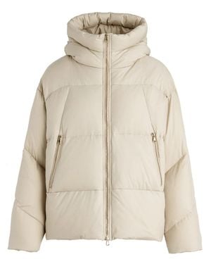 Tatras Gigi Oversized Cropped Padded Jacket - Natural