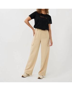 EsQualo Tanner Cargo City Pants - Natural