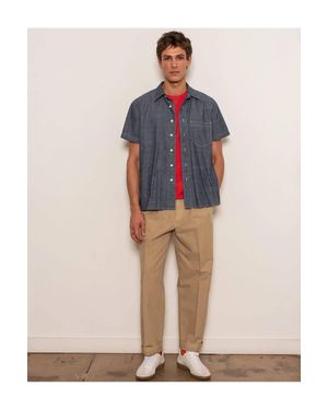 Alex Mill Short Sleeve Shirt - Blue