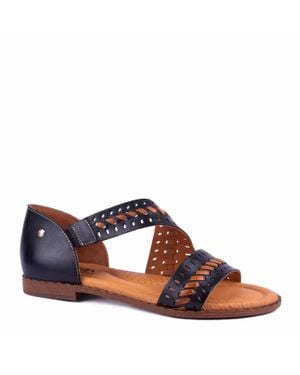 Pikolinos Algar Flat Sandal - Brown