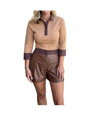 S'Edge Lee Bodysuit - Brown