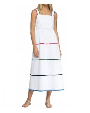 Vilagallo Poplin Dress - White