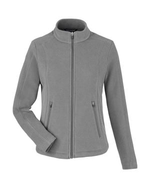 Devon & Jones Crownlux Performancefleece Full-Zip Jacket - Gray