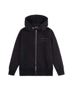 Hogan Refined Zip Hoodie - Black