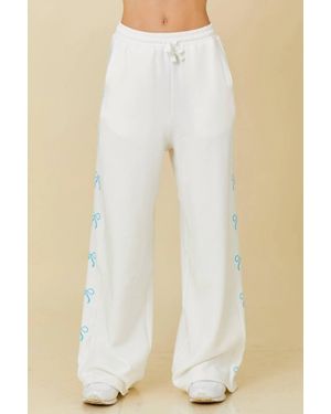 Main Strip All The Bows Sweatpants - Natural