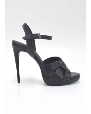 Coco Miami Strapy Platform Heels - Black