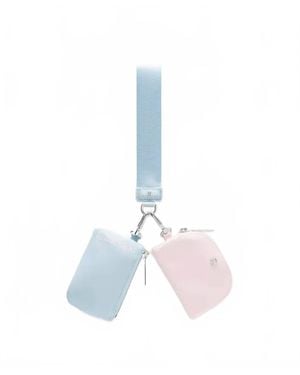lululemon Dual Pouch Wristlet - Blue