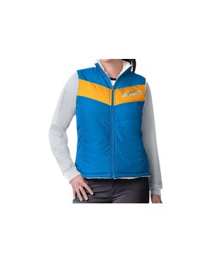 G-III Los Angeles Chargers Reversible Game Rule Vest - Blue