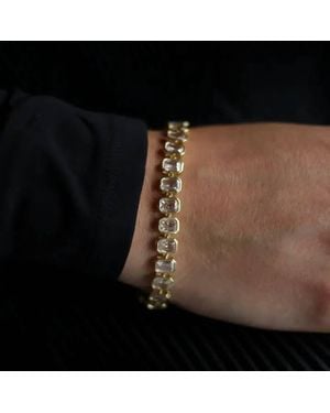 INSPIRE DESIGNS Crystal Baguettes Bracelet - Black