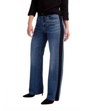 Fdj Olivia Wide Leg Jeans - Blue