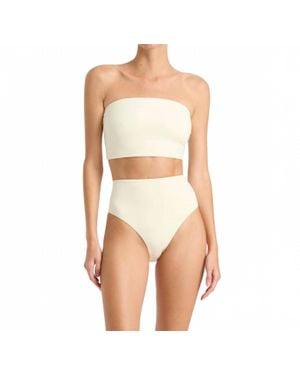 Bondi Born Poppy Bikini Bottom - White