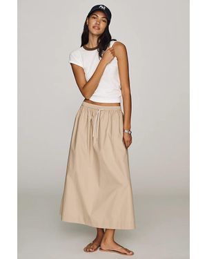 Varley Cambria Midi Skirt - Natural