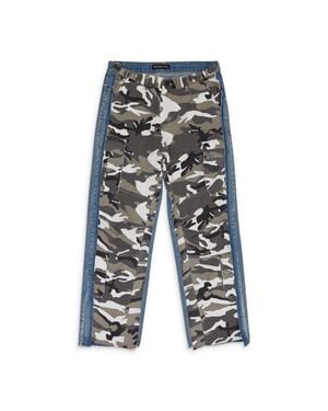 PROJECT G/R Camo/ Hybrid Skinny Jeans - Blue