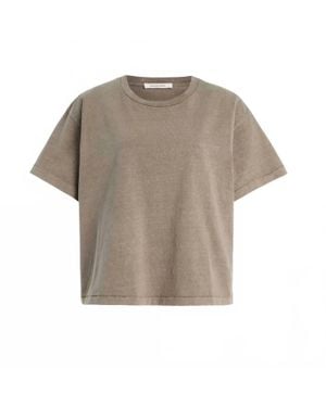 SLVRLAKE Denim Square Tee - Gray