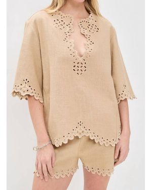 Isabel Marant Shana Top - Natural