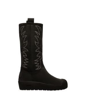 Bally Camel Calf Nubuk Leather Boots “Montana” Bally Montana Women main image 4