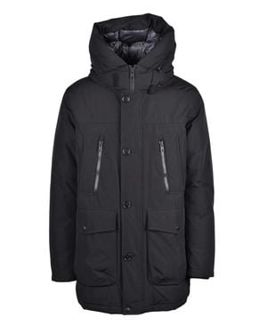 Woolrich Ramar Arctic Parka With Durable Outer Fabric - Black