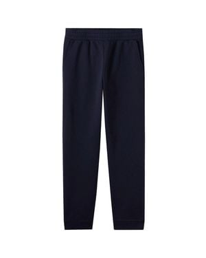 A.P.C. A. P.C Cecil Sweatpants Cotton Slash Pockets Elastic Waist Red936 - Blue