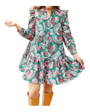 Michelle Mcdowell Kendal Mini Dress - Blue
