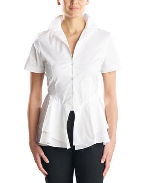 Natori Poplin Shirt - White