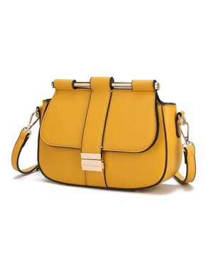 MKF Londyn Vegan Leather Shoulder - Yellow
