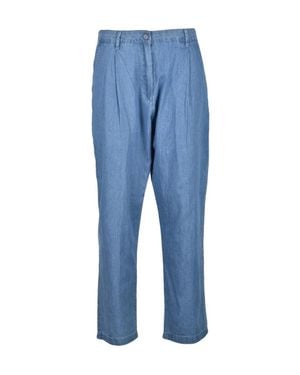 Aspesi Chino Pants Cotton - Blue