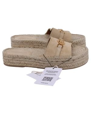 Versace Medusa '95 Platform Sandals - Natural