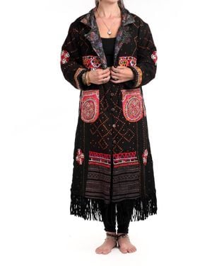 StandAwt Rare Merino Wool Coat - Black