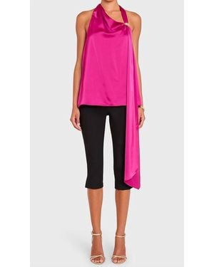 Amanda Uprichard Sonya Top - Pink