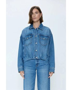 Pistola Bibi Jean Jacket - Blue