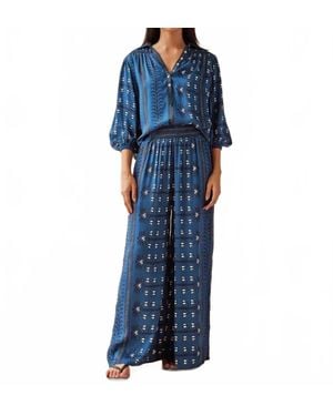Omika Paige Pant - Blue