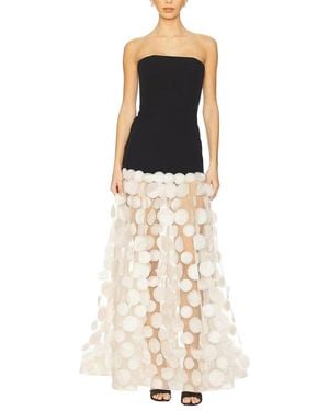 Dilireba Embellished Maxi Dress - Multicolor