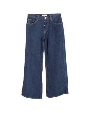 RE/DONE Re/Done Wide-Leg Jeans - Blue