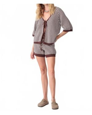 Electric and Rose Suzie Knit Short - Brown