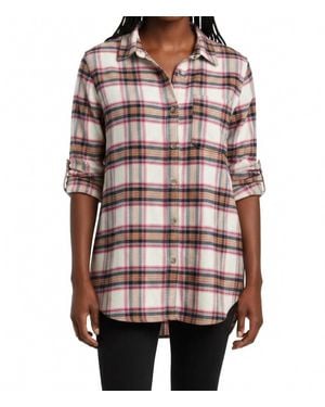 Eddie Bauer Ballard Flannel Button Down Shirt - Red