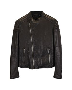 TOM FORD BUTTER SUEDE MOTO 使い果たす JACKET