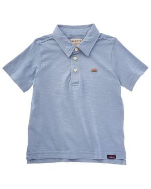 Faherty Sunwashed Polo Shirt - Blue