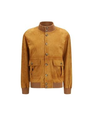 Valstar Goatskin Bomber - Brown