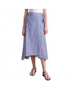 Apiece Apart Marsala Skirt - Blue