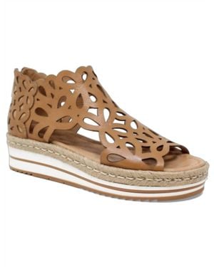 DJANGO & JULIETTE Adely Open Toe Sandals - Natural