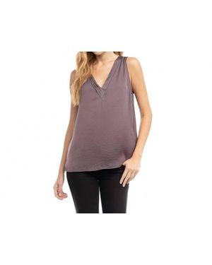 Naked Zebra Tank Top - Purple