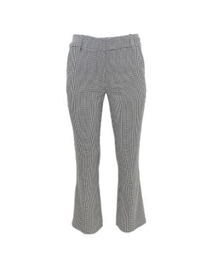 Theo the Label Eris Baby Houndstooth Pant - Gray