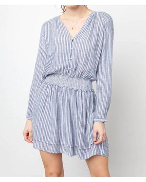 Rails Jasmine Linen Dress - Blue