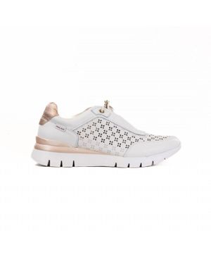 Pikolinos Cantabria Lace And Zip Sneaker Sneakers - White