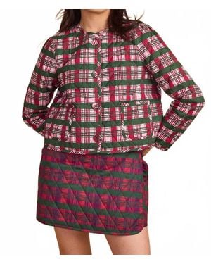 Double A Hazel Jacket - Red